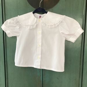 Creation Stummer lace bow blouse